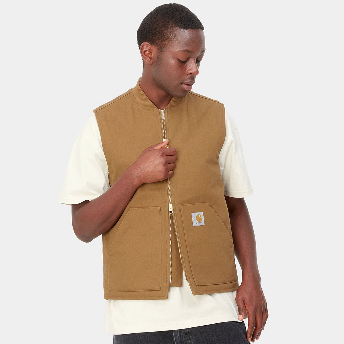 Carhartt WIP Classic Vest Hamilton Brown Rigid Carhartt WIP Classic Vest Hamilton Brown Rigid