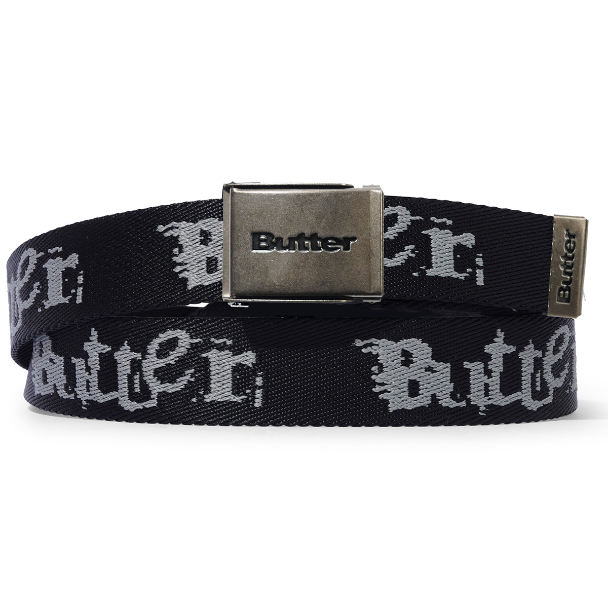 Butter Goods Breakdown Woven Belt Black Butter Goods Breakdown Woven Belt Black