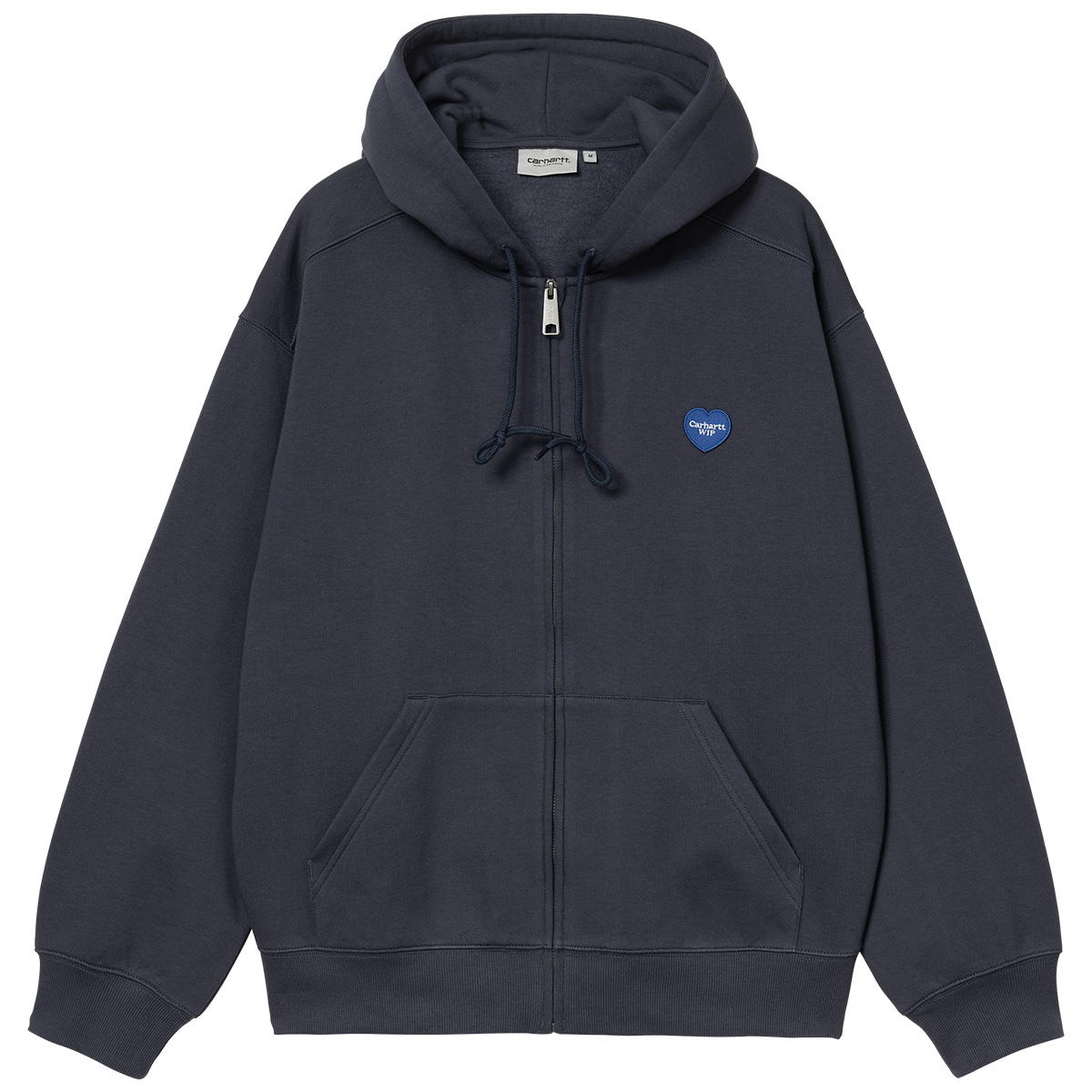 Carhartt WIP Heart II Hartt Hooded Sweater Jacket Blue