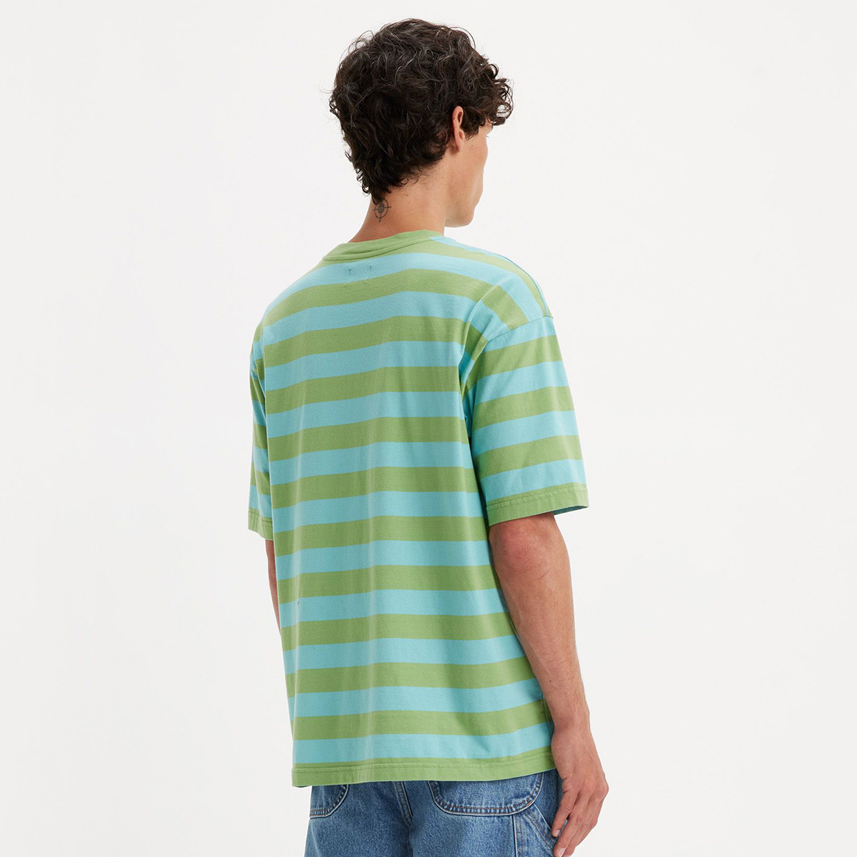 Levi's Skate Graphic Box Thinking About T-Shirt Blue