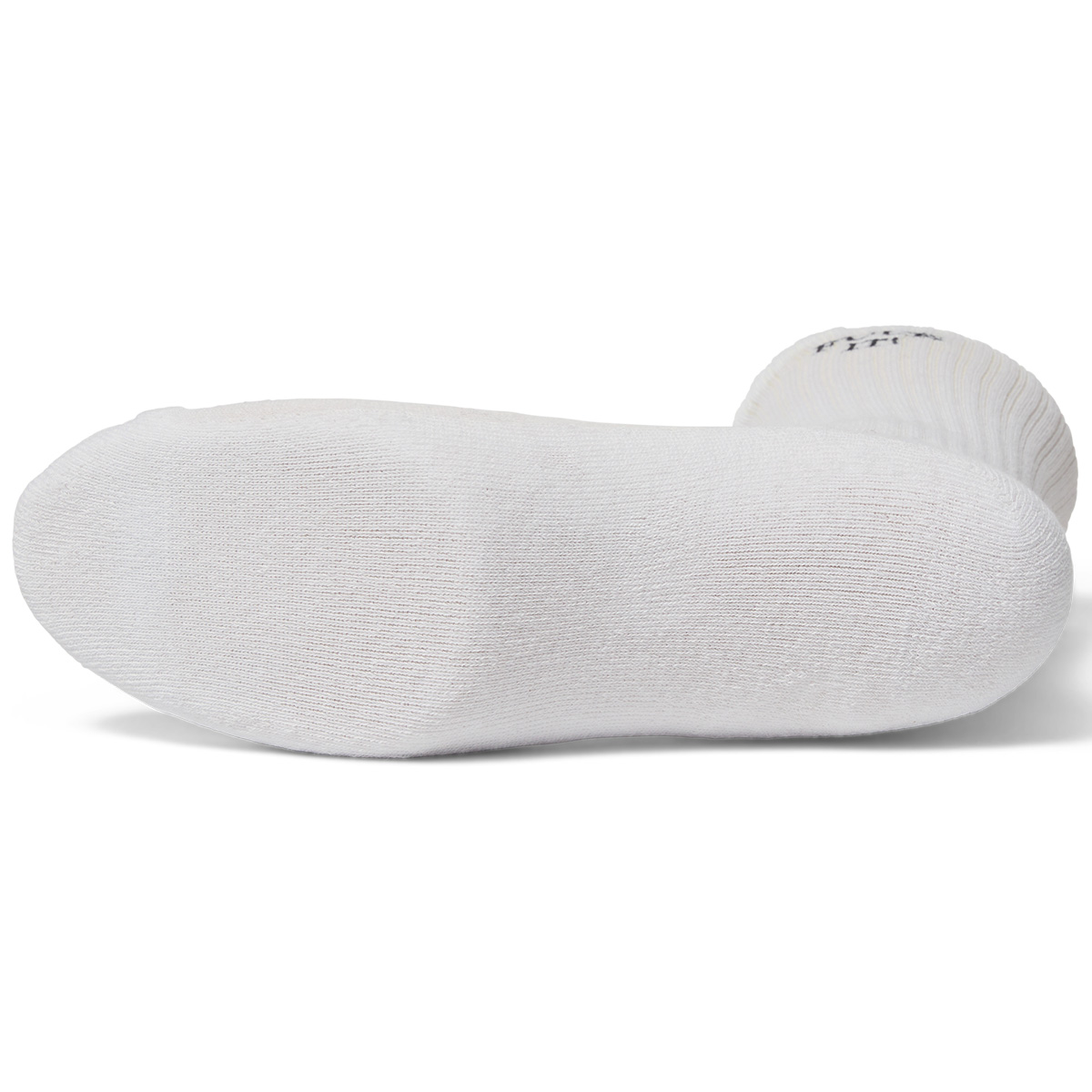HUF Fuck It Embroidered Socks White