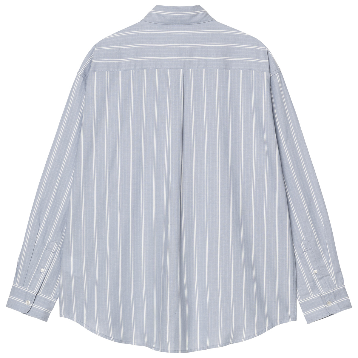 Carhartt WIP Beale Longsleeve Shirt Beale Stripe Gentle Blue/White