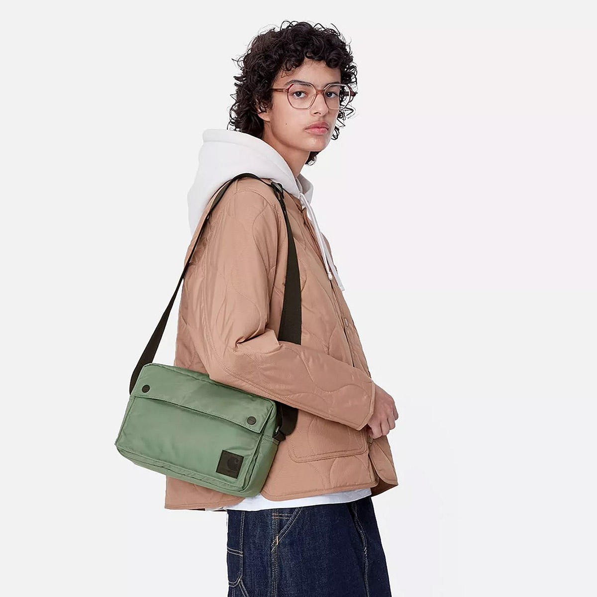 Carhartt WIP Otley Shoulder Bag Duck Green Carhartt WIP Otley Shoulder Bag Duck Green