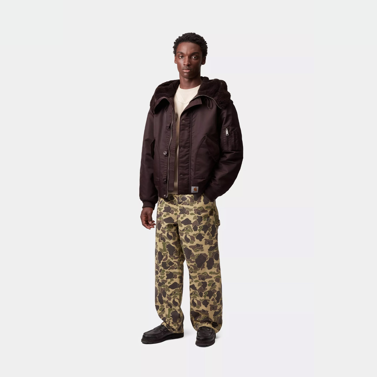 Carhartt WIP HD Oltera Bomber Jacket Palisander/Angelite