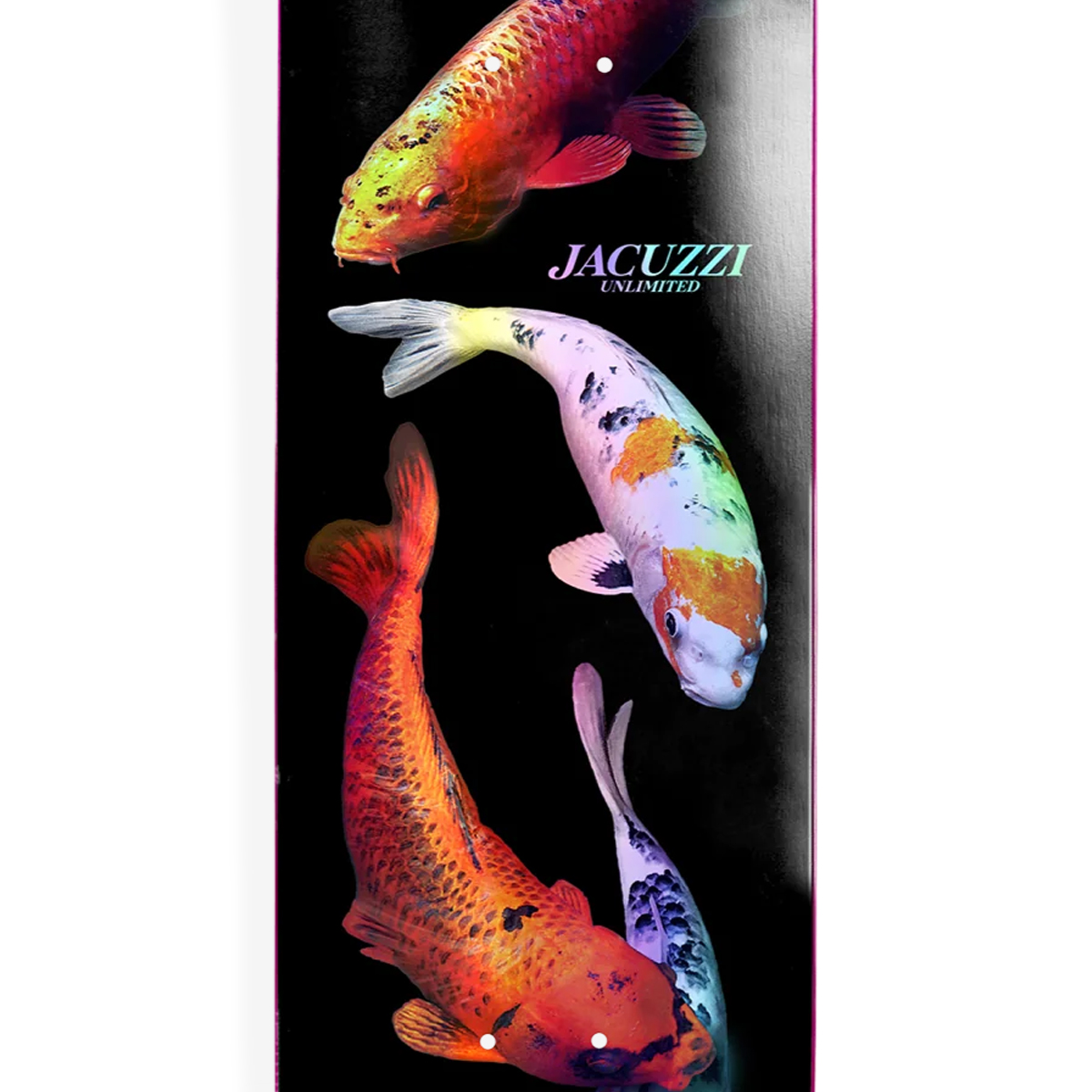 Jacuzzi 500 Years Skateboard Deck Black 8.5