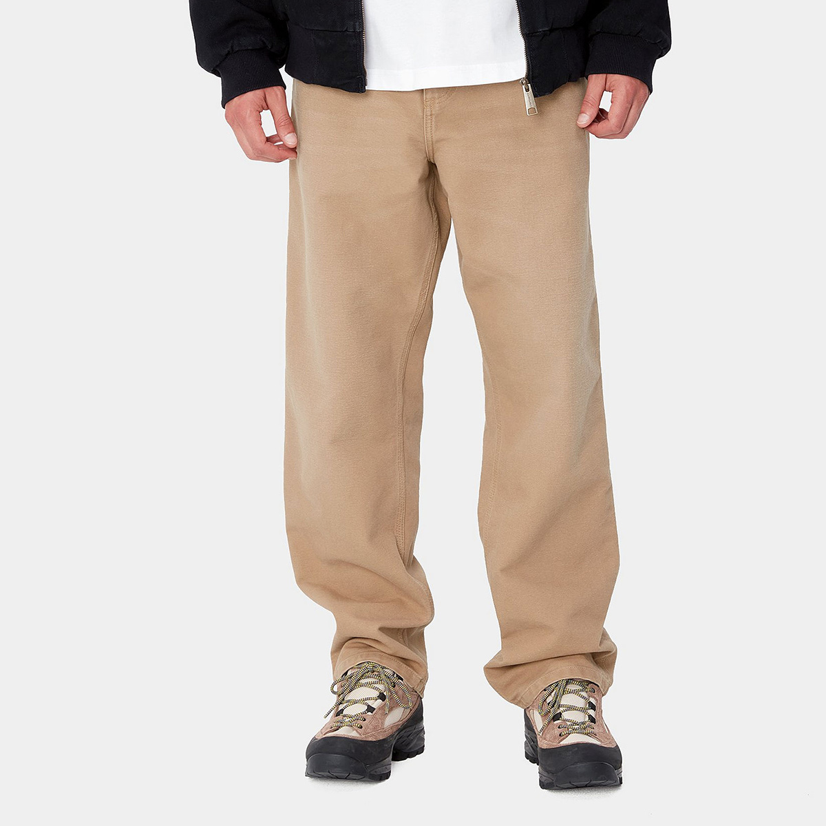 Carhartt WIP Single Knee Pant Peanut Aged Canvas Carhartt WIP Single Knee Pant Peanut Aged Canvas