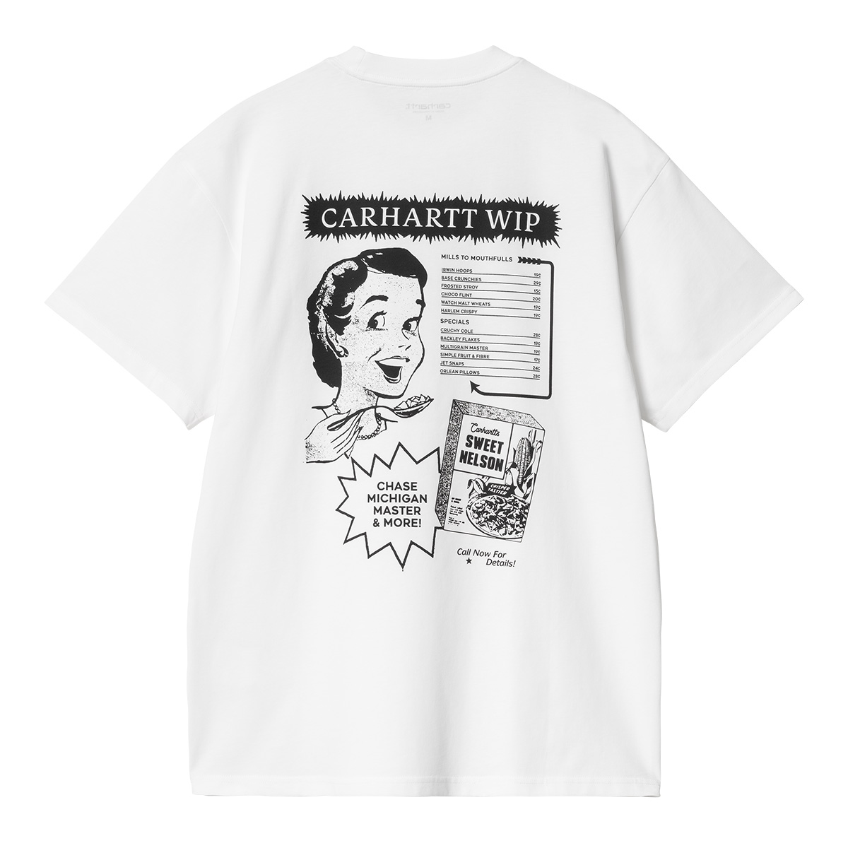 Carhartt WIP Catalogue T-Shirt White/Black Carhartt WIP Catalogue T-Shirt White/Black