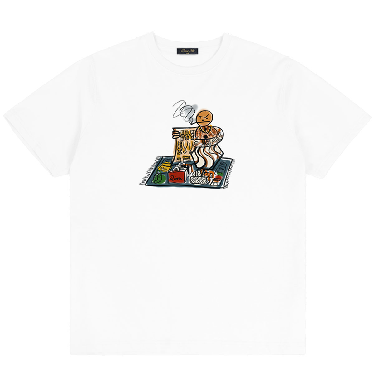 Dime Snackman Dealer T-Shirt White