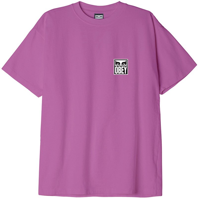 Obey Eyes Icon 2 T-Shirt Mulberry Purple Obey Eyes Icon 2 T-Shirt Mulberry Purple