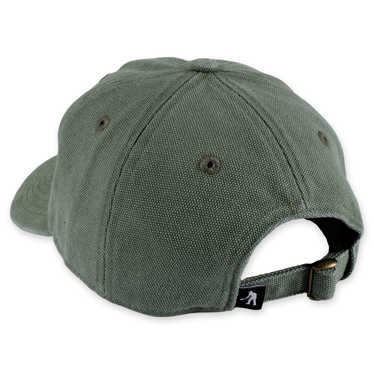 Pass Port Solid Canvas Leagues Cap Elm Green