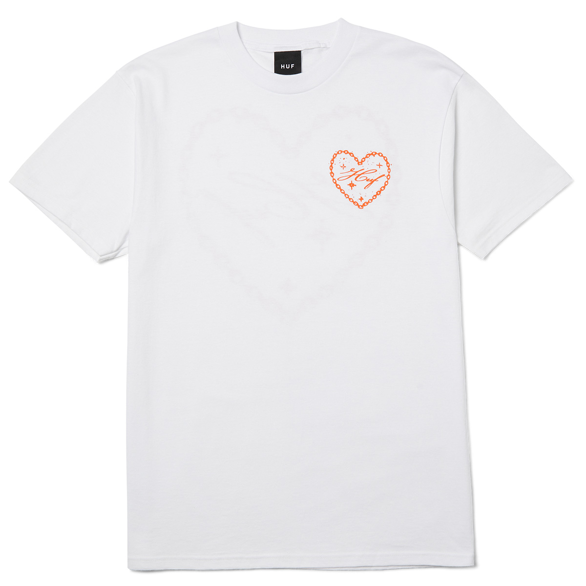 HUF Be Mine T-Shirt White HUF Be Mine T-Shirt White