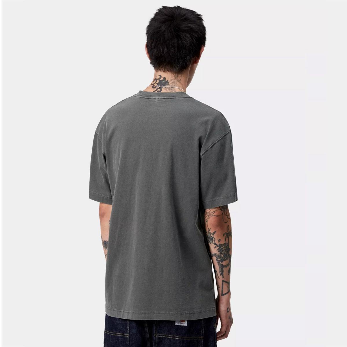 Carhartt WIP Vista T-Shirt Black Garment Dyed