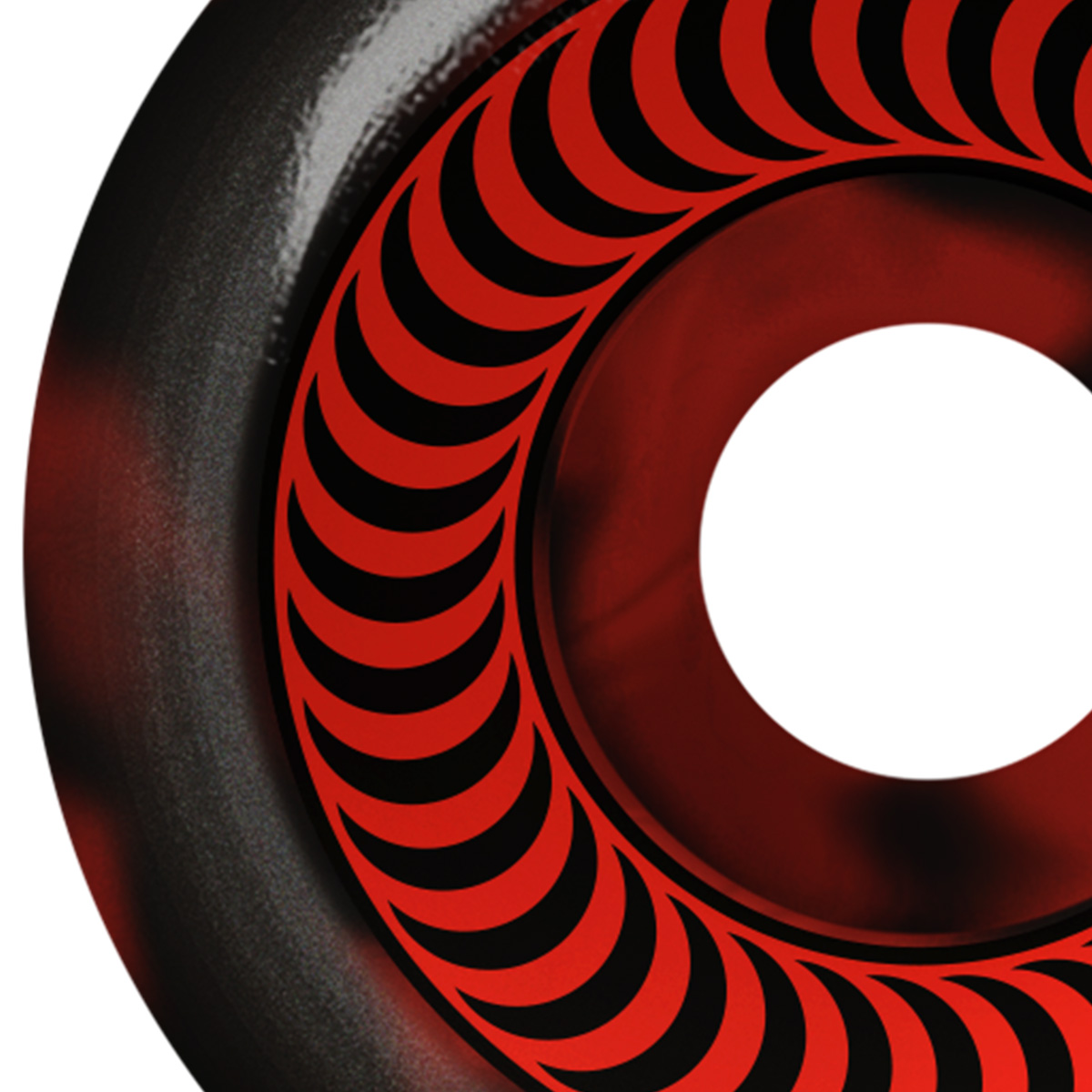 Spitfire Formula Four OG Classics Wheels Black/Red Swirl 99D 54mm