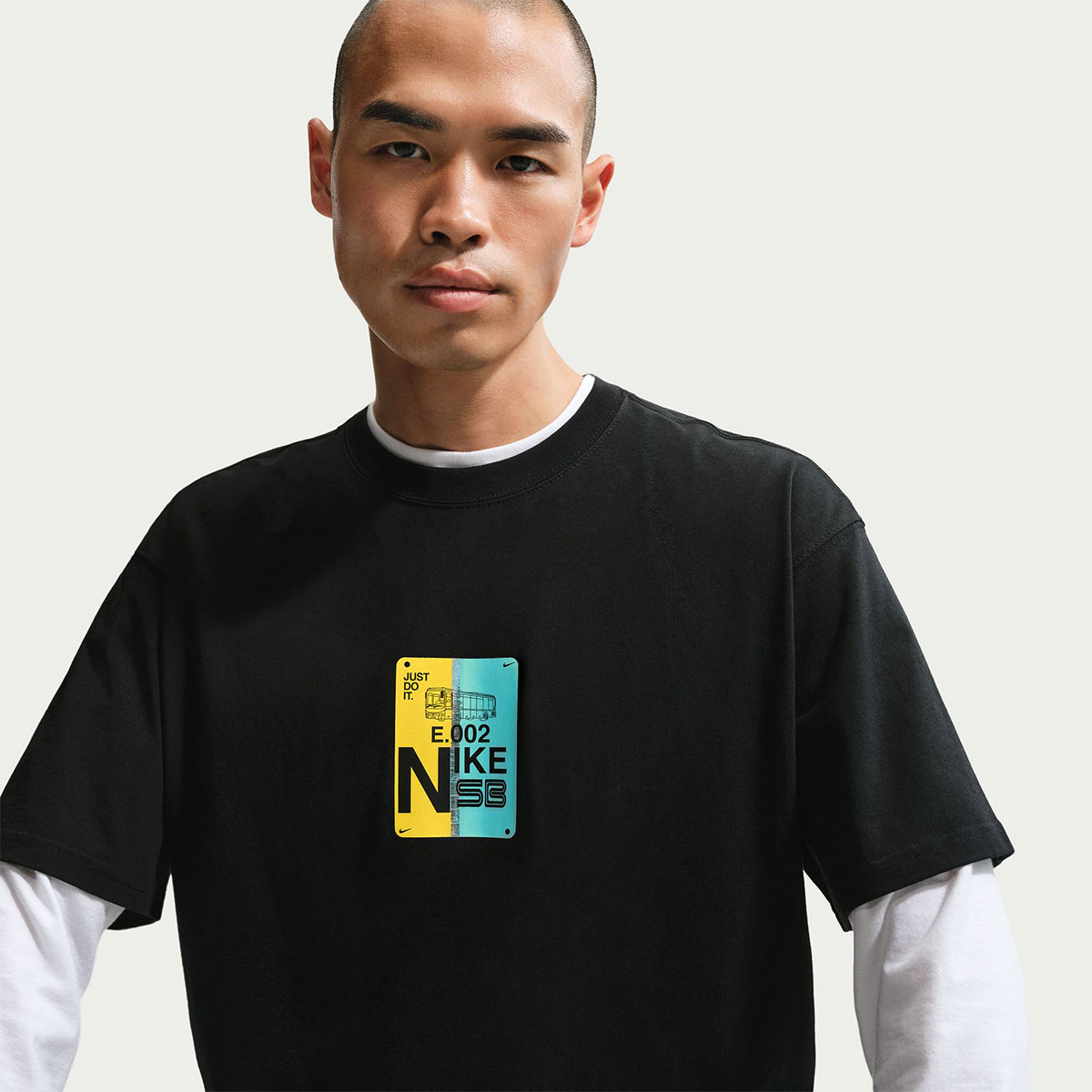 Nike SB T-Shirt Bus Pass Black