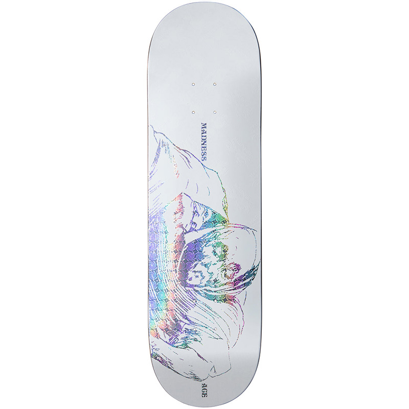 Madness Ace Rumors Impact Light Skateboard Deck Ace/Holographic 8.75