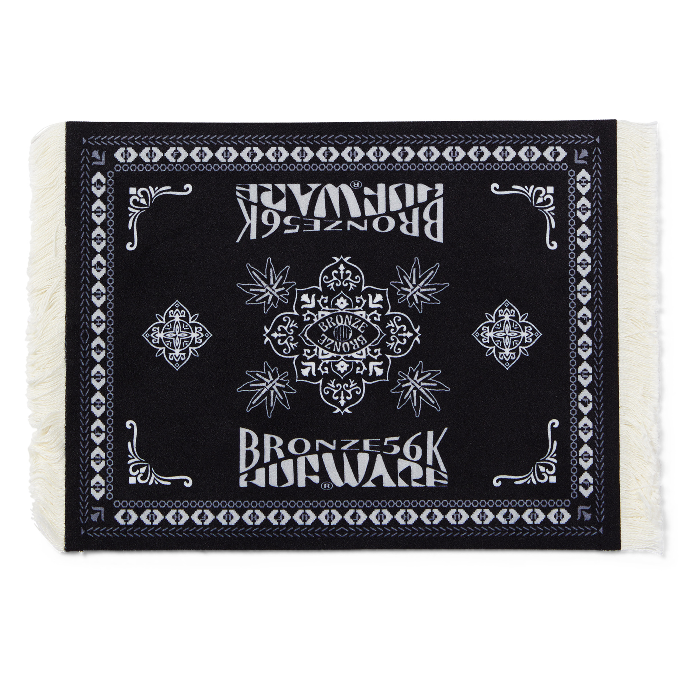 HUF X Bronze 56K Enlightenment Mouse Pad Black HUF X Bronze 56K Enlightenment Mouse Pad Black