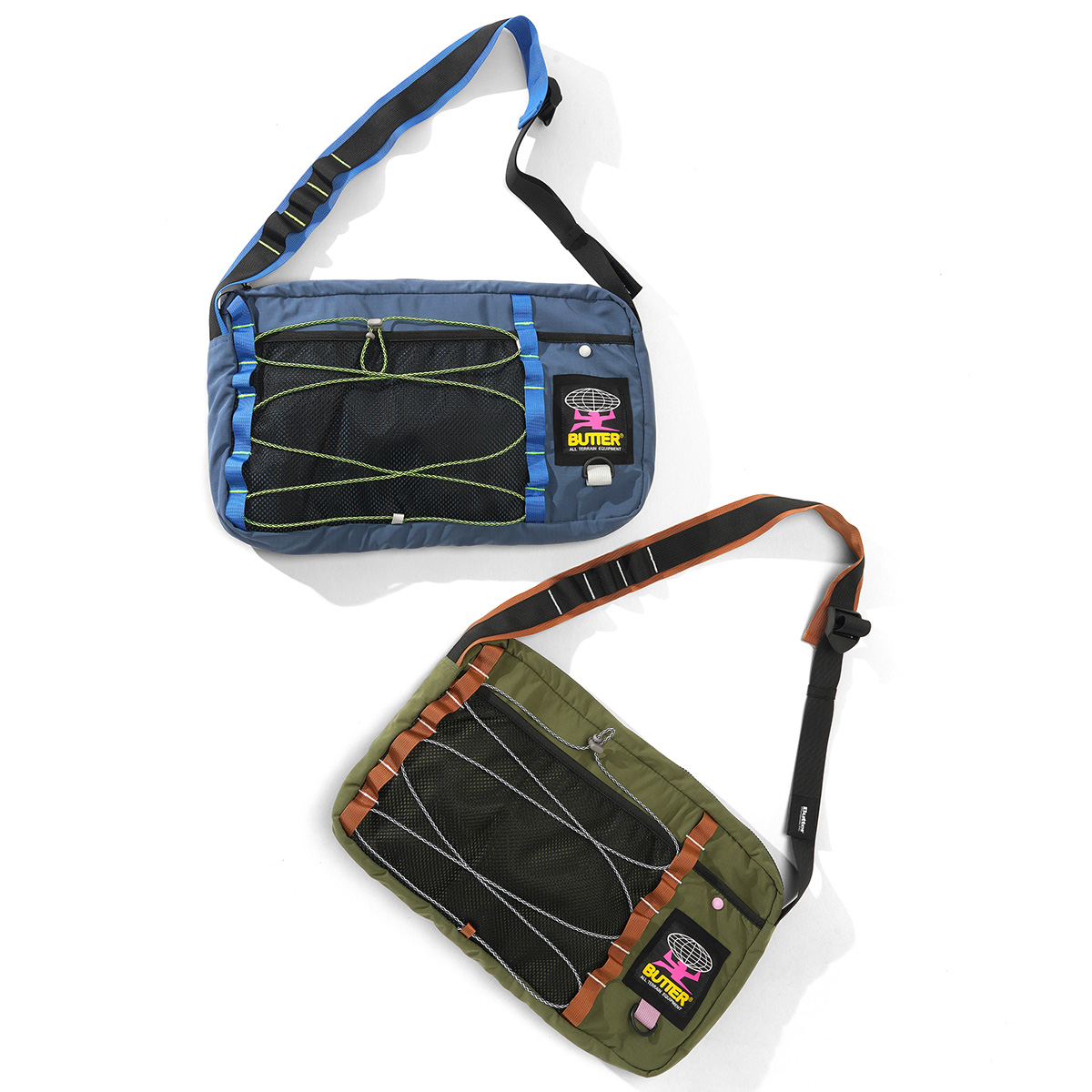 Butter Goods Express Terrain Side Bag Navy Butter Goods Express Terrain Side Bag Navy