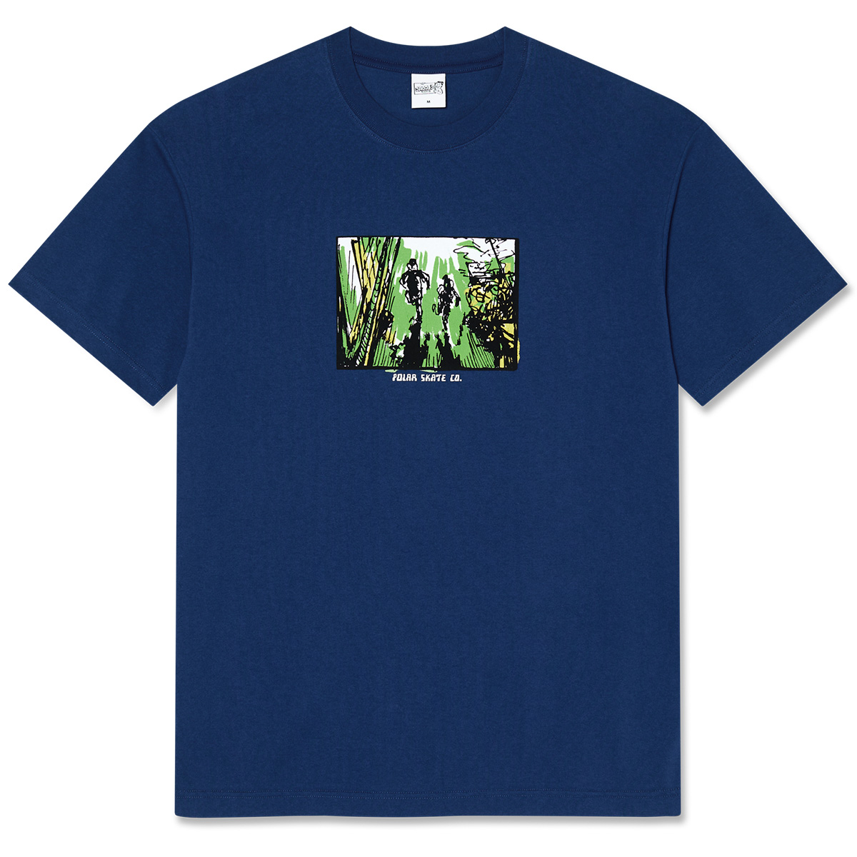 Polar Running T-Shirt Deep Royal Blue