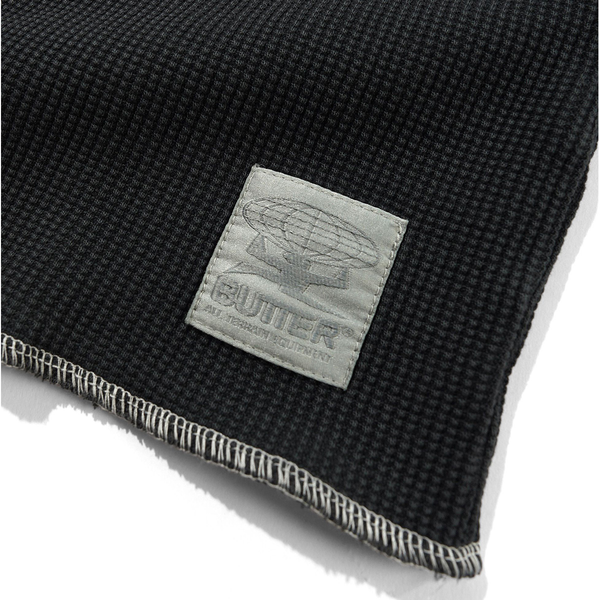 Butter Goods Waffle Longsleeve Top Washed Black