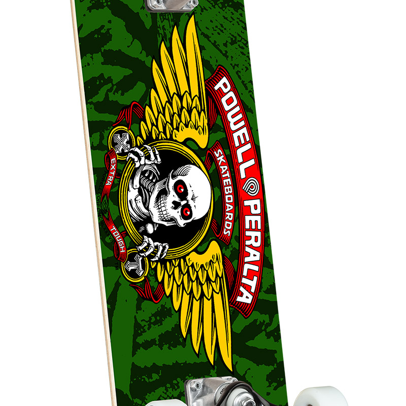 Powell Peralta Winged Ripper Complete Skateboard Green 8.0 Powell Peralta Winged Ripper Complete Skateboard Green 8.0