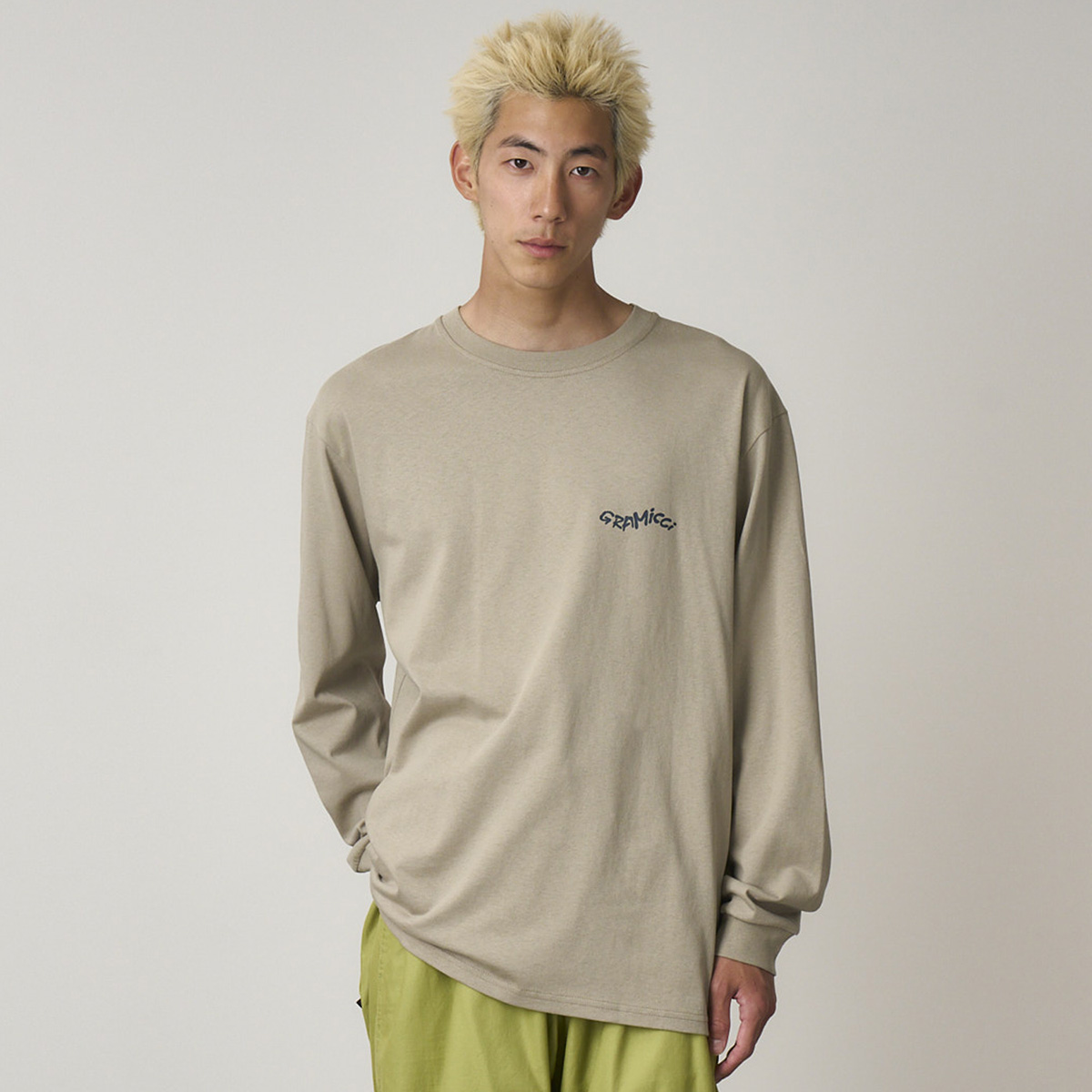 Gramicci Gecko Longsleeve T-Shirt Beige