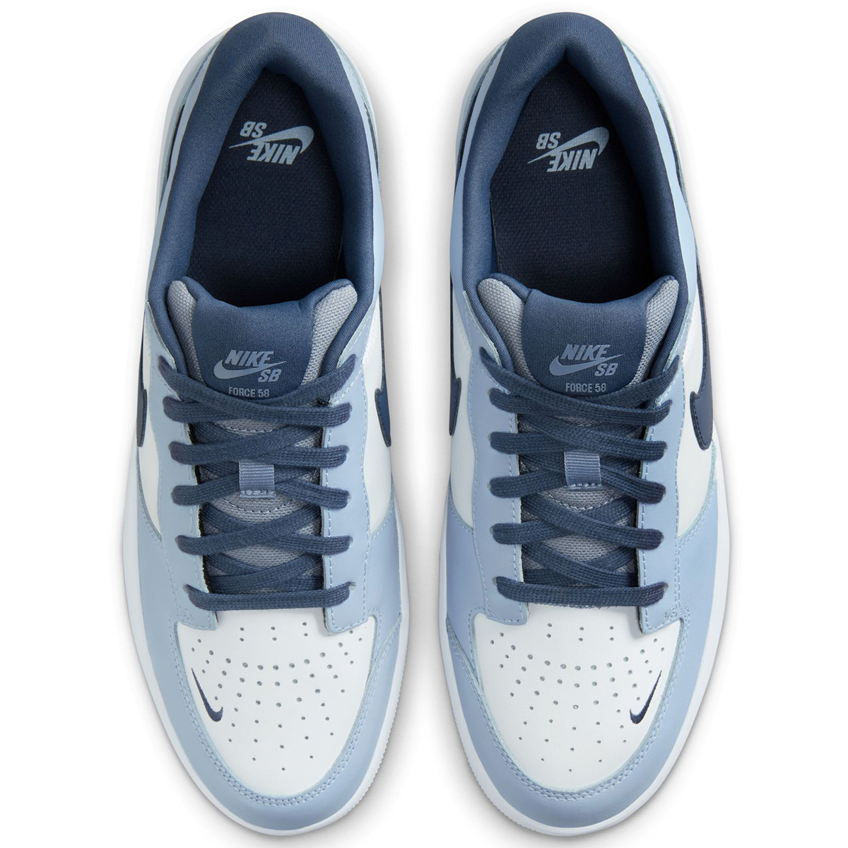 Nike SB Force 58 Premium White/Thunder Blue/White/Ashen Slate Nike SB Force 58 Premium White/Thunder Blue/White/Ashen Slate