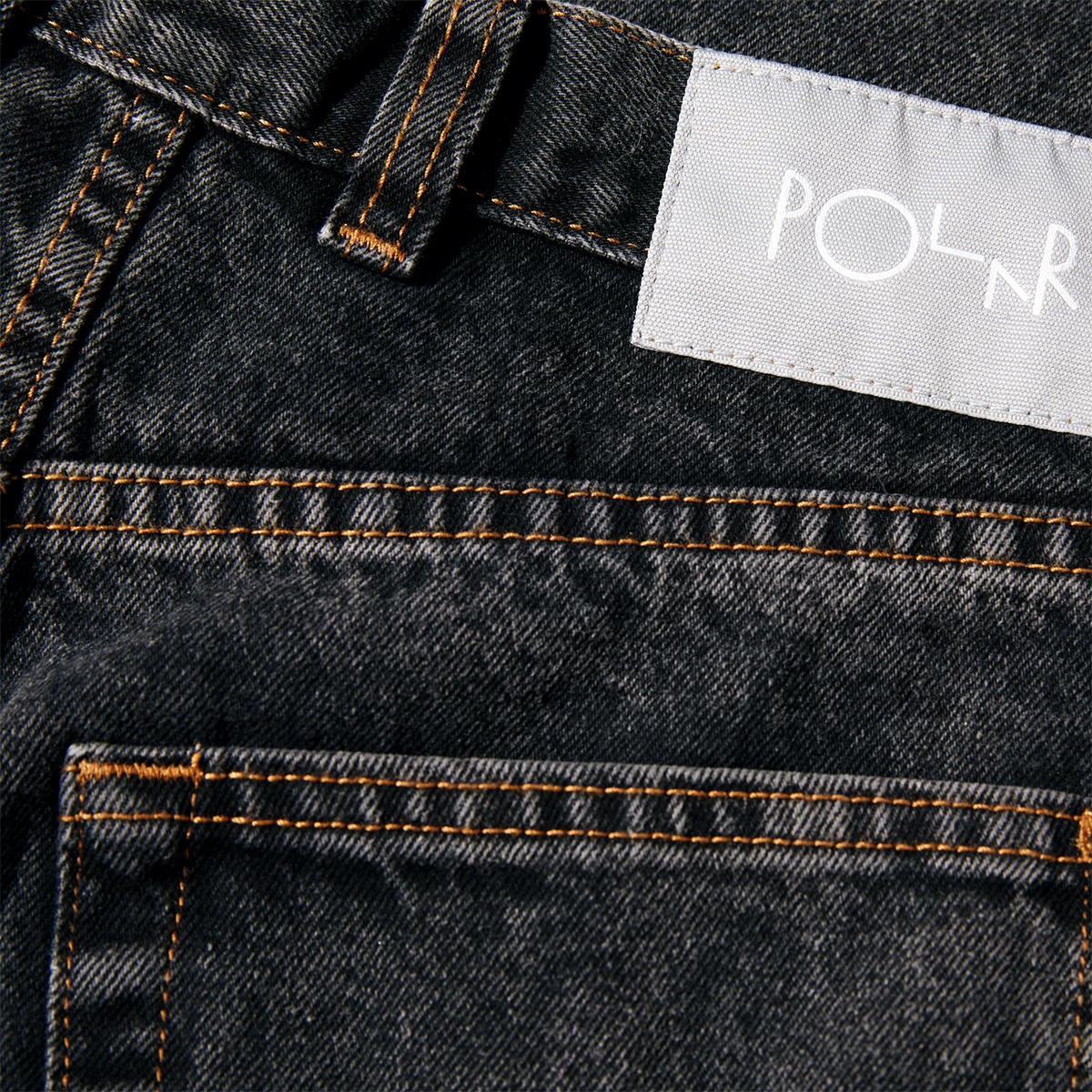 Polar 89! Denim Pants Washed Black Polar 89! Denim Pants Washed Black