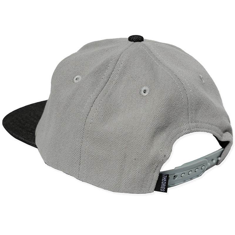 Theories Paranormal Grey Denim Snapback Cap Theories Paranormal Grey Denim Snapback Cap