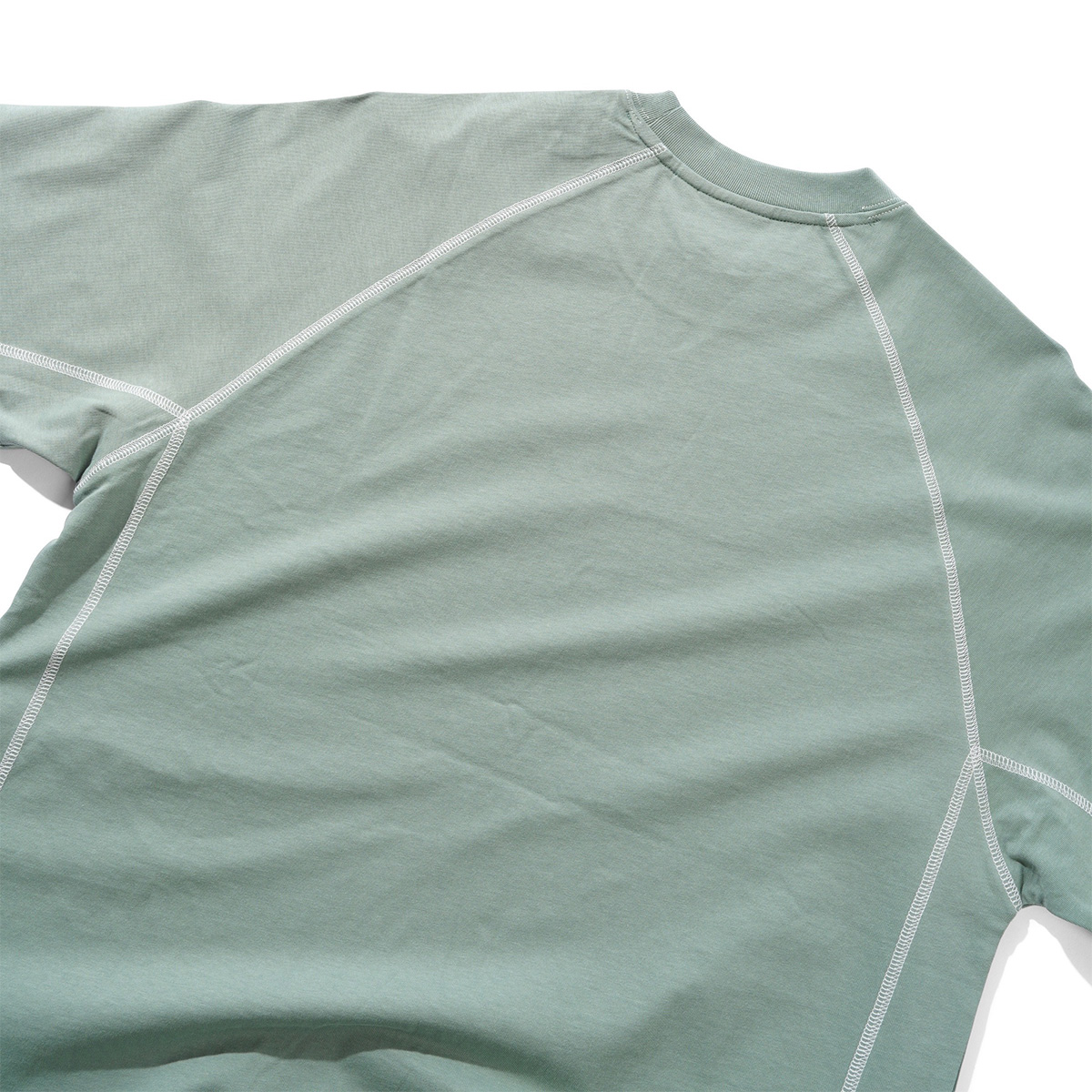 Butter Goods Cliff Contrast T-shirt Dull Mint