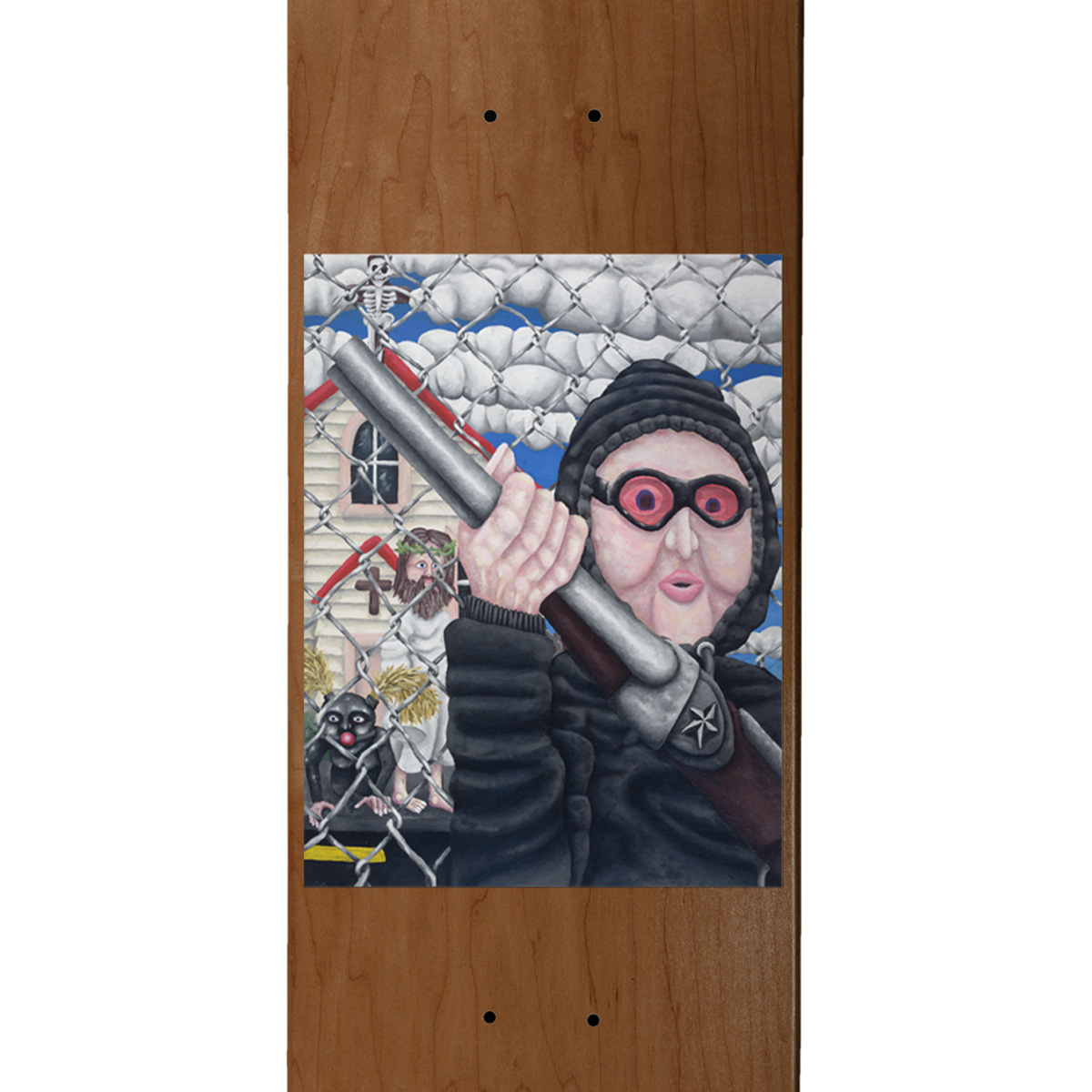 Deathwish Jon Dickson All Screwed Up Skateboard Deck 8.475 Deathwish Jon Dickson All Screwed Up Skateboard Deck 8.475