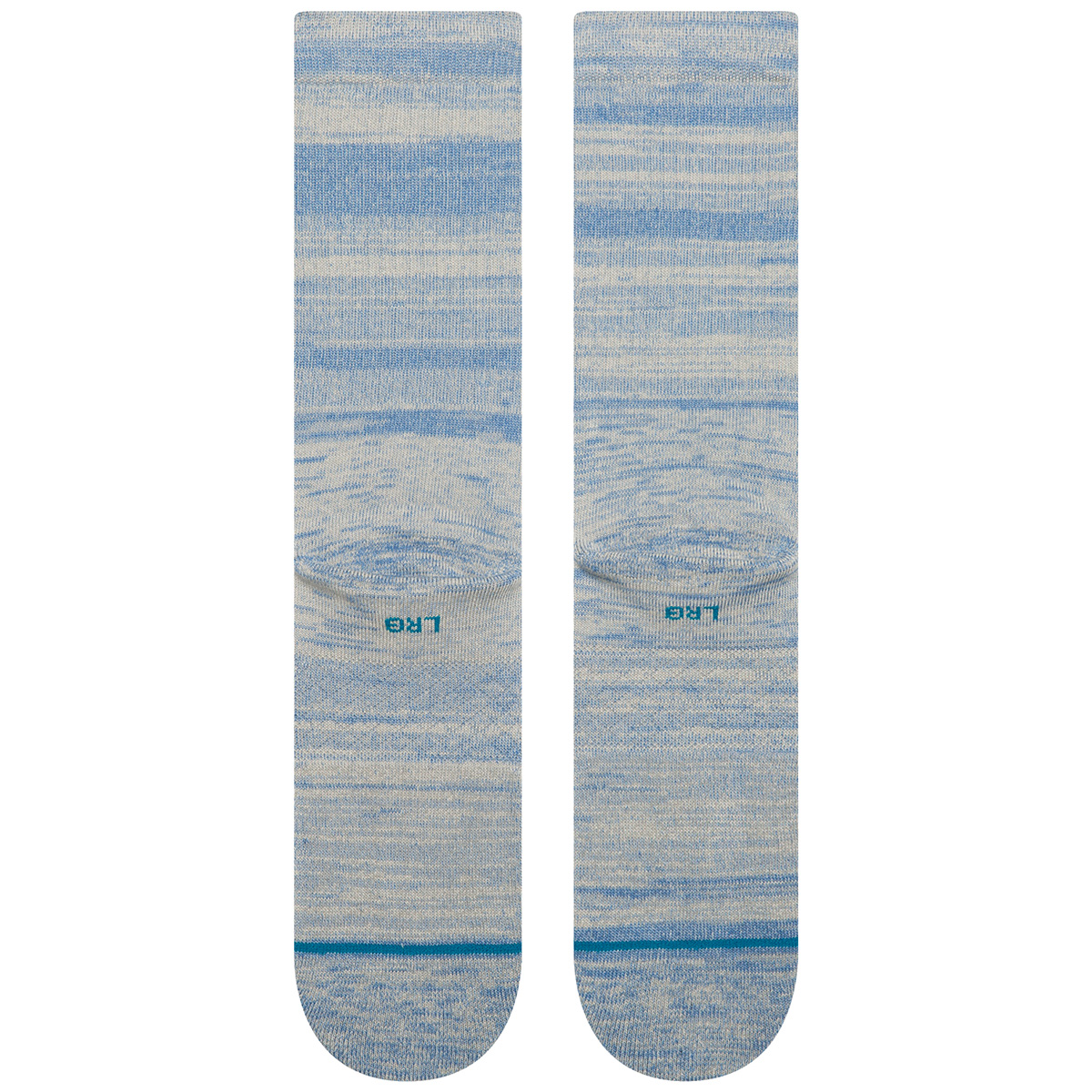 Stance Marled Crew Socks Grey/Blue
