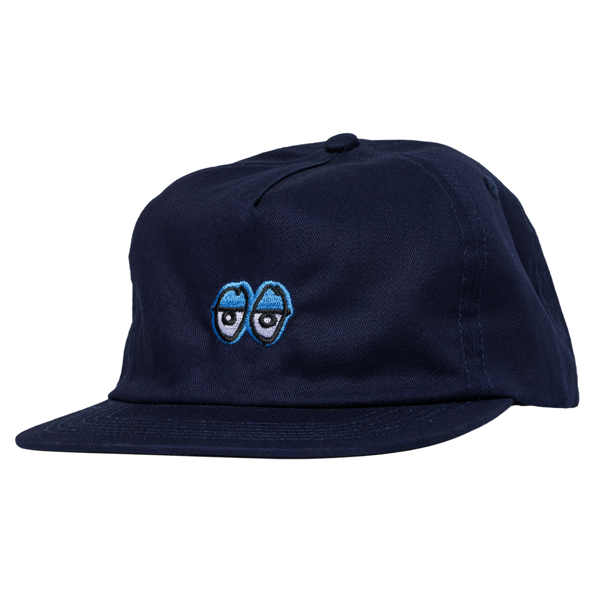 Krooked Eyes Snapback Cap Navy/Blue