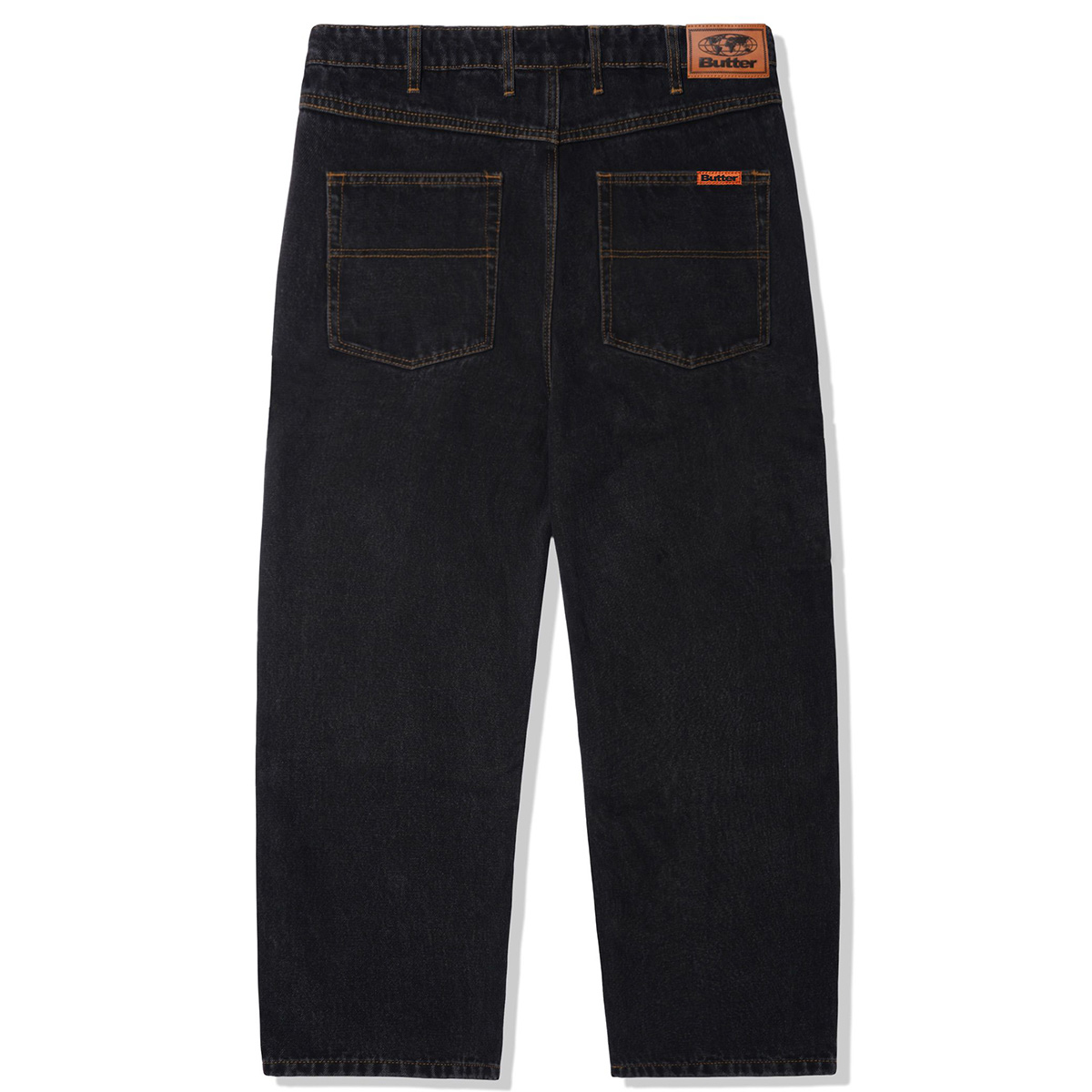 Butter Goods Relaxed Denim Jeans Washed Black