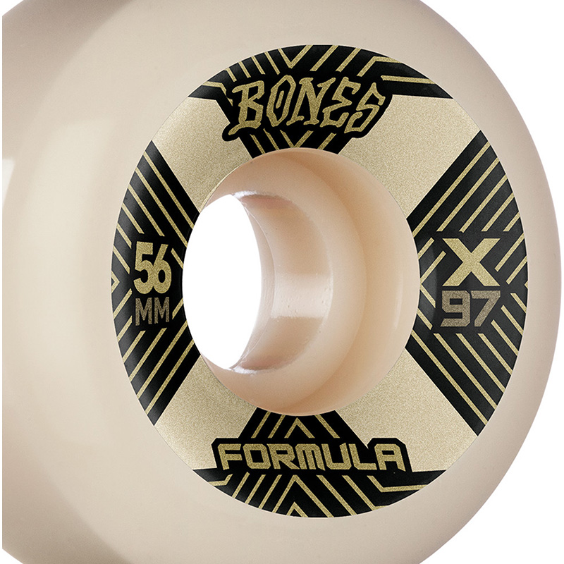 Bones X Formula Xcell V6 Wide Cut Wheels 97A 56mm Bones X Formula Xcell V6 Wide Cut Wheels 97A 56mm