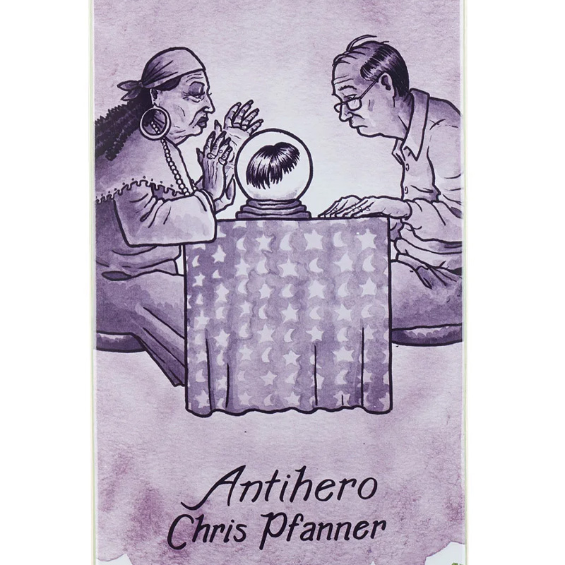 Anti Hero Pfanner It's A Sign Skateboard Deck Assorted Veneer 8.06