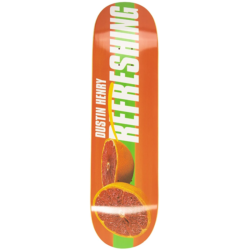 Alltimers Refreshing Dustin Skateboard Deck Grapefruit 8.5 Alltimers Refreshing Dustin Skateboard Deck Grapefruit 8.5