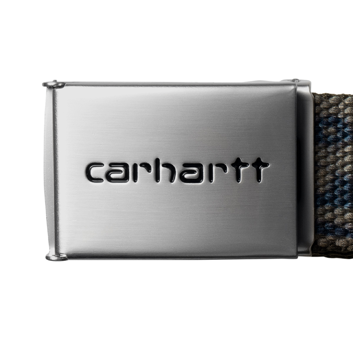 Carhartt WIP Clip Belt Chrome Duck Feather Print Cypress