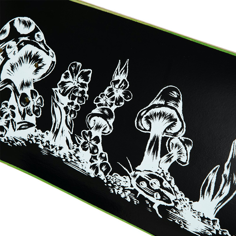WKND Floral WKND Skateboard Deck Black 8.0