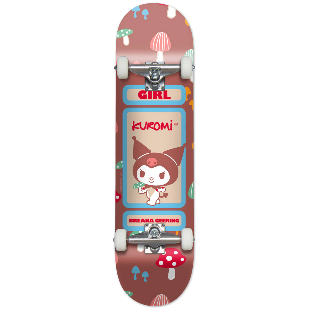 Girl Geering Kuromi Complete Skateboard 8.0 Girl Geering Kuromi Complete Skateboard 8.0