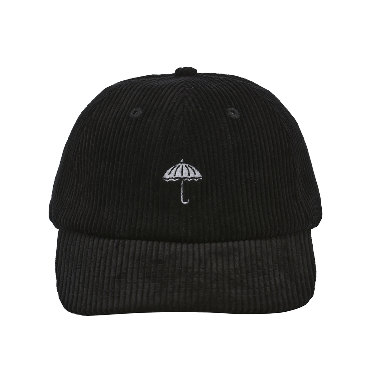 Helas Classic Corduroy Cap Black
