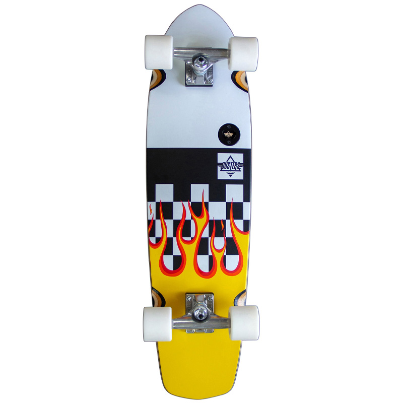 Dusters Flames complete Cruiser Yellow/White 31.0