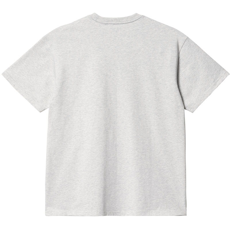 Carhartt WIP Chase T-Shirt Ash Heather/Gold Carhartt WIP Chase T-Shirt Ash Heather/Gold