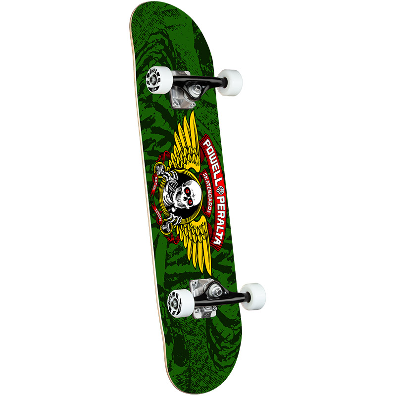 Powell Peralta Winged Ripper Complete Skateboard Green 8.0
