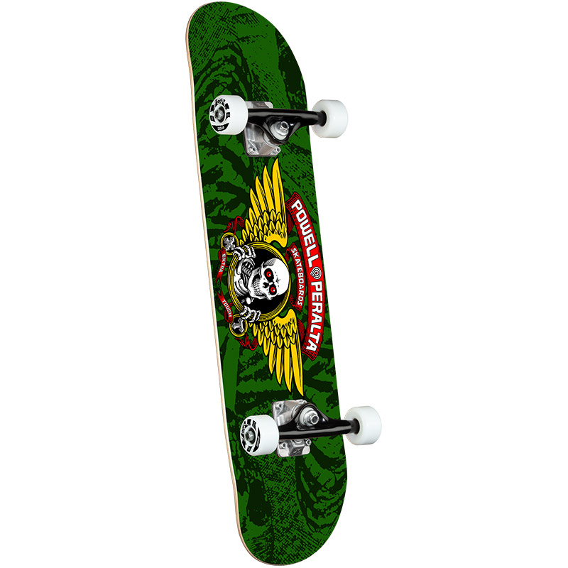 Powell Peralta Winged Ripper Complete Skateboard Green 8.0 Powell Peralta Winged Ripper Complete Skateboard Green 8.0