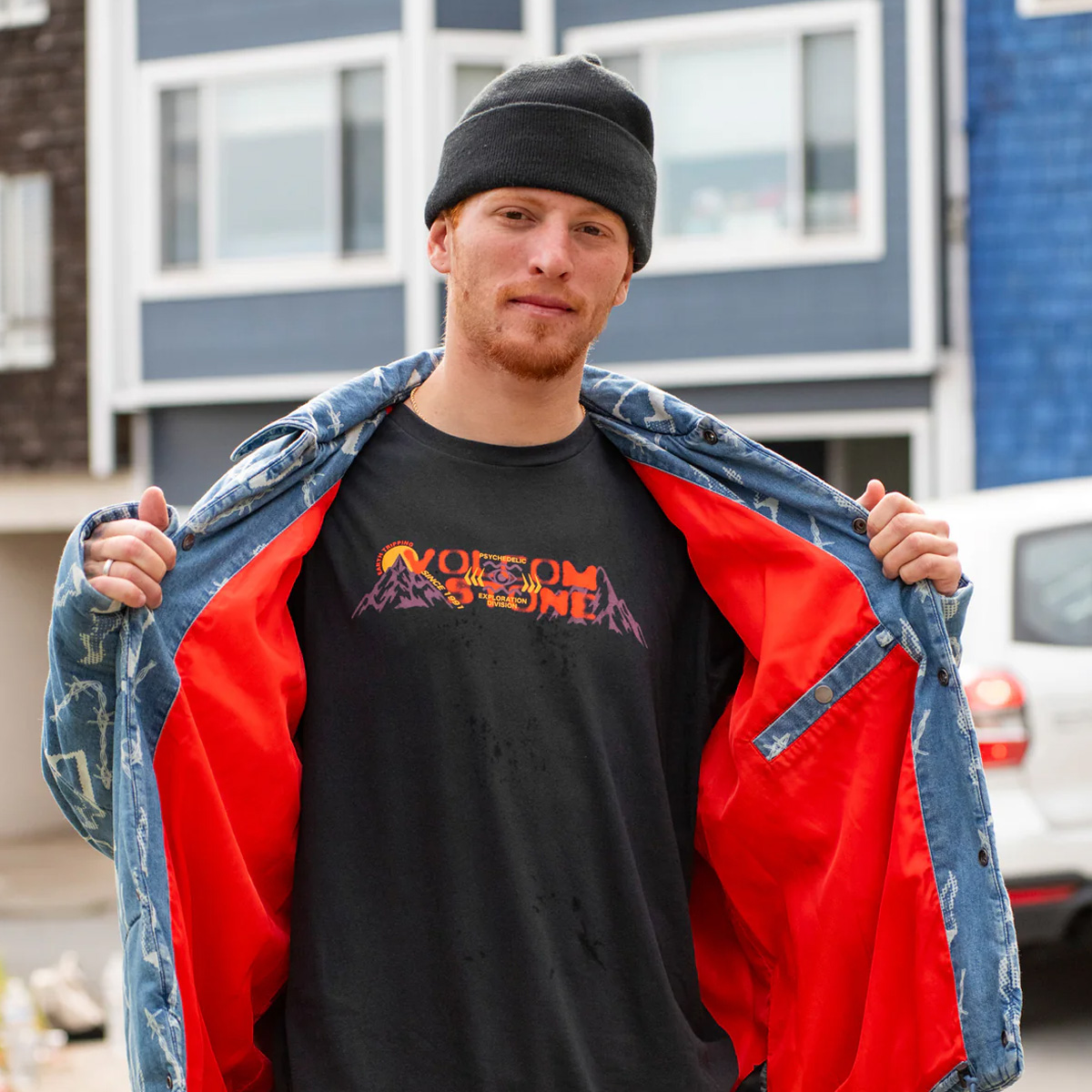 Volcom Fergadelic Jacket Road Sky