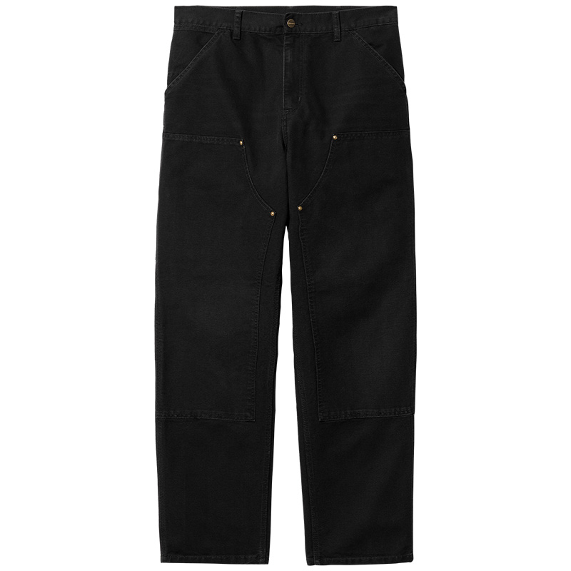 Carhartt WIP Double Knee Pant Black Rigid Carhartt WIP Double Knee Pant Black Rigid