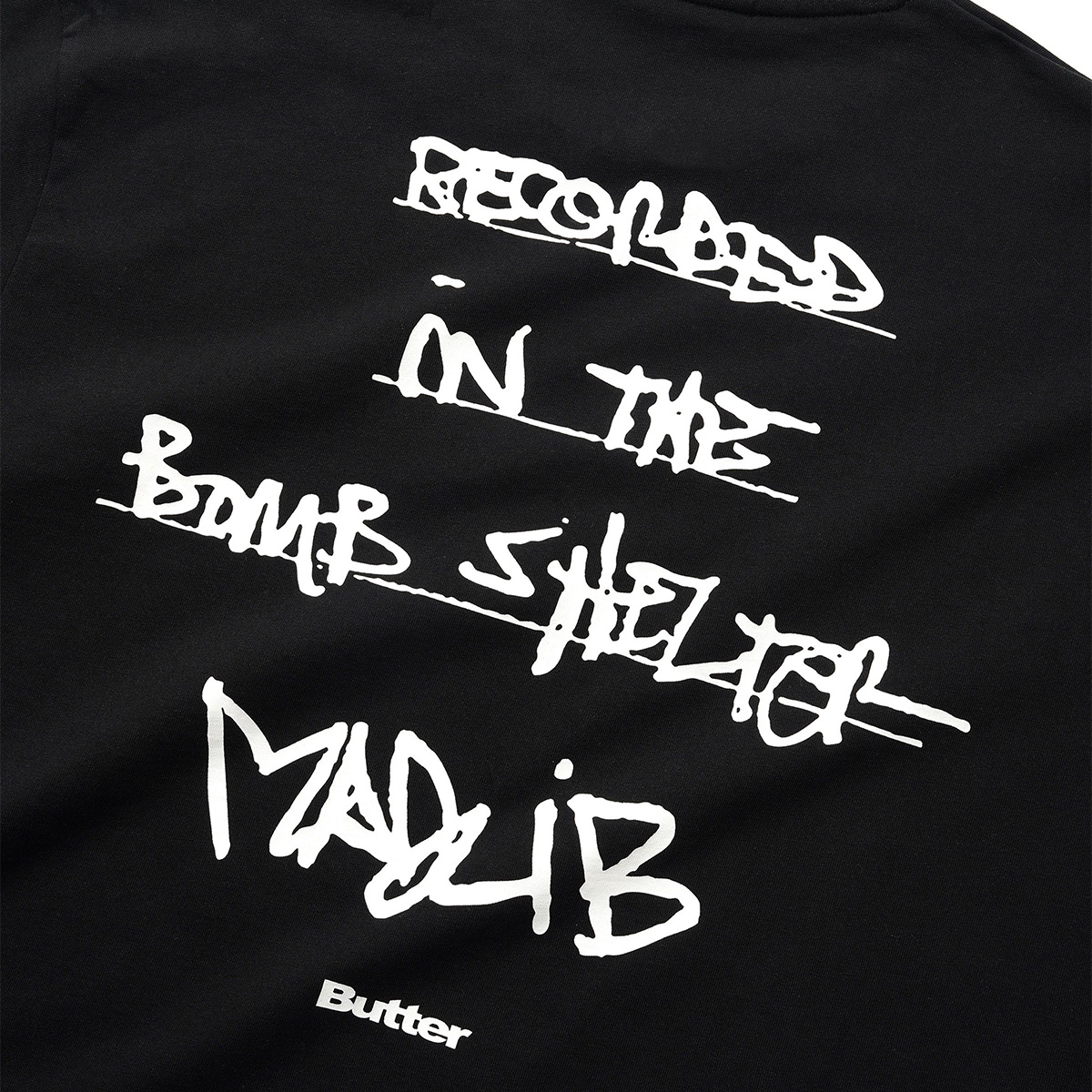 Butter Goods x Madlib Bomb Shelter T-shirt Black