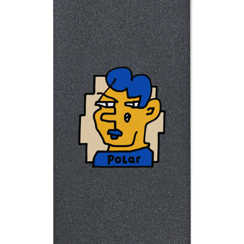 Polar Doodle Face Griptape Sheet 9.0