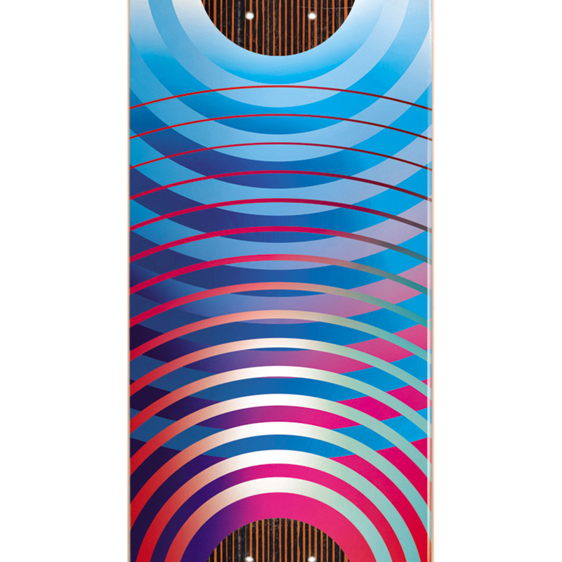 Almost Tyson Bowerbank Gradient Rings Impact Skateboard Deck 8.125 Almost Tyson Bowerbank Gradient Rings Impact Skateboard Deck 8.125