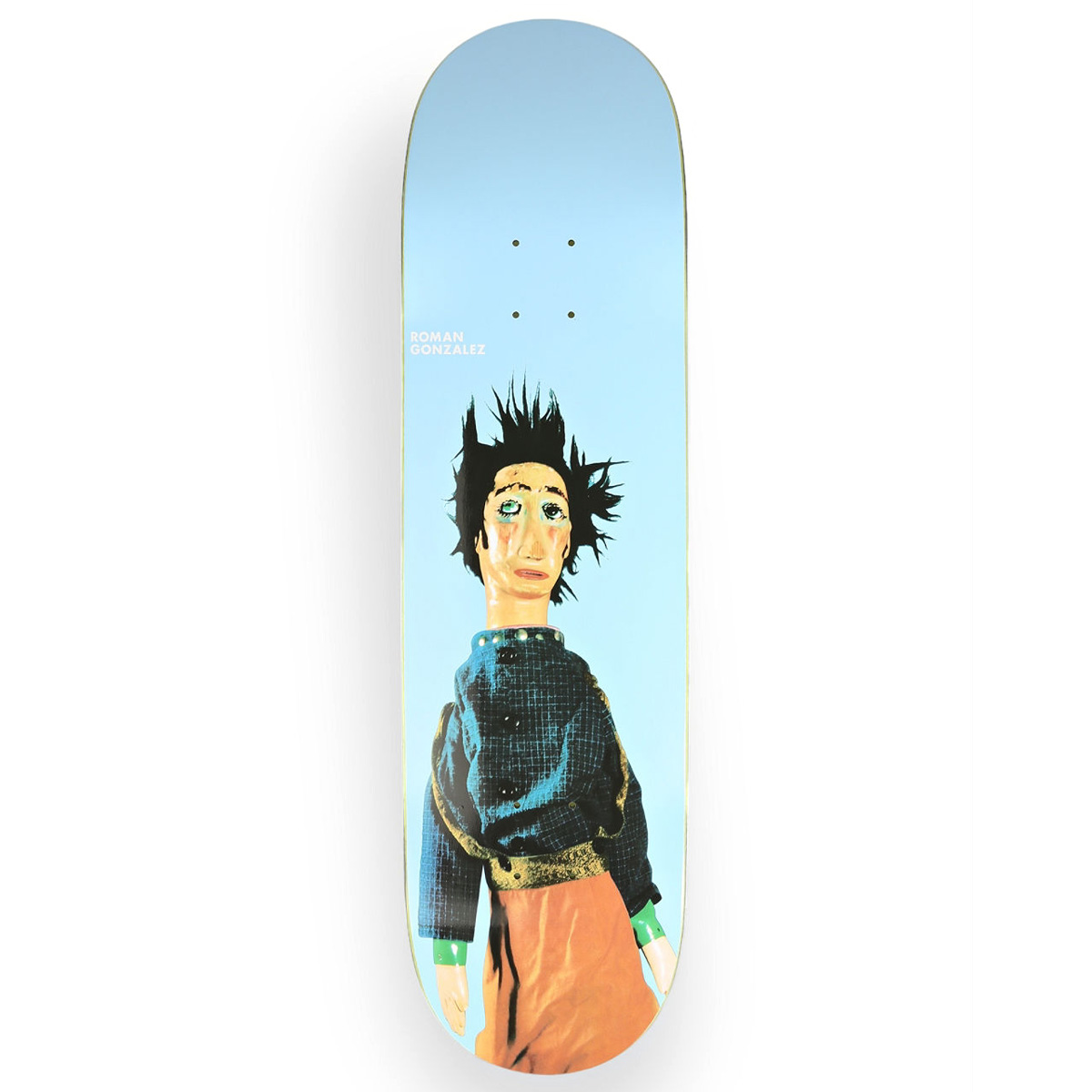 Polar Roman Gonzalez Lorca Skateboard Deck Blue 8.125